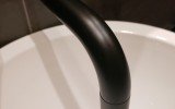 Aquatica Celine 242 Wall Mounted Sink Faucet Black Matte 64 0